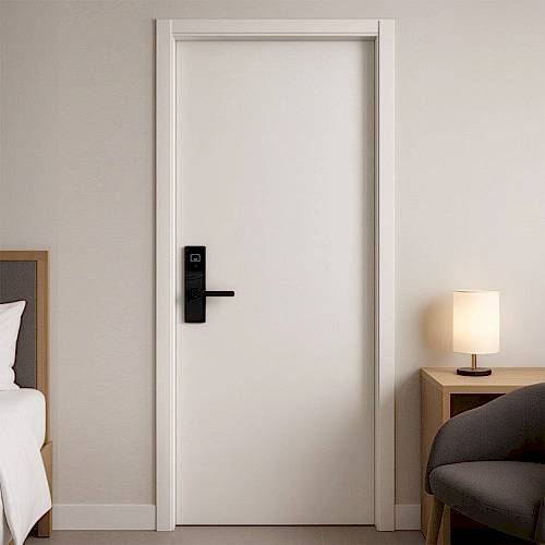 30 Dakika Yangına Dayanıklı Ahşap Kapı EI30 Sertifikalı